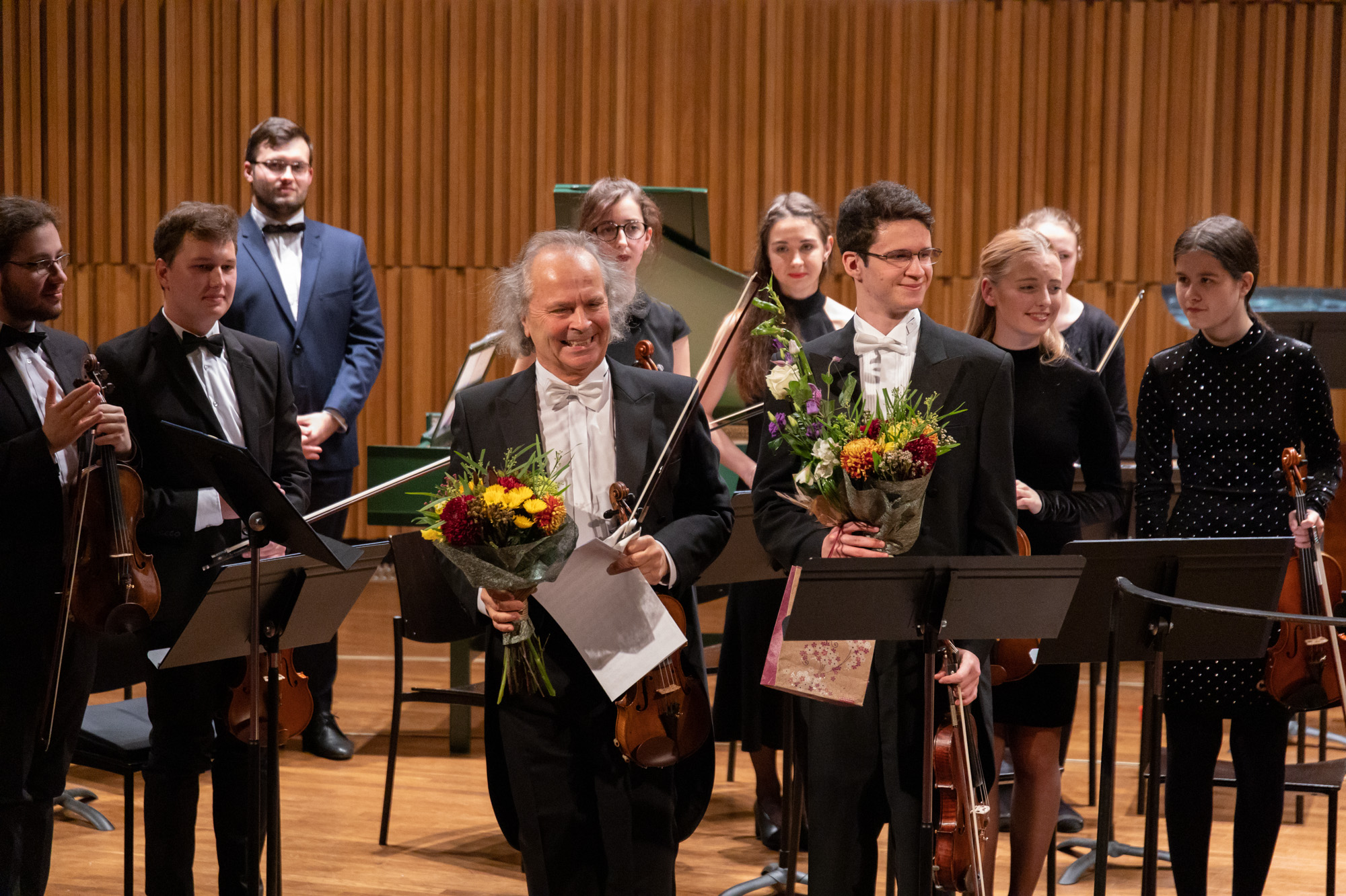 Václav Hudeček a mladí talenti Virtuosos V4+