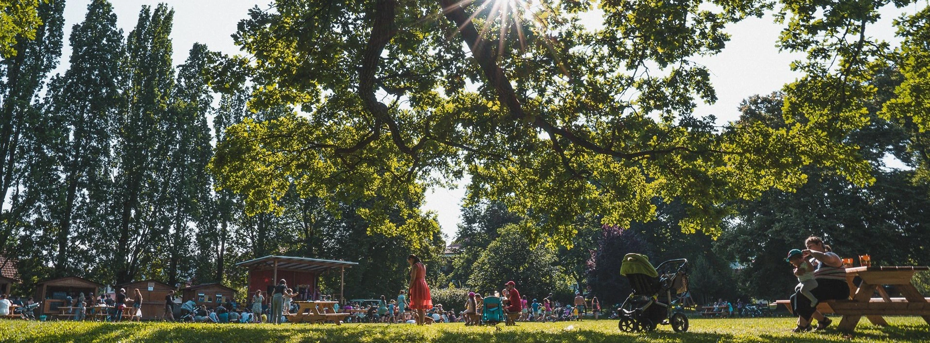 městský park