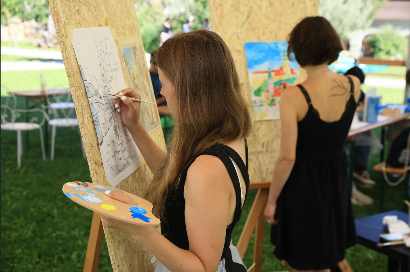 Krumlovský Montmartre – výtvarný workshop s malířem Jiřím Zábranským