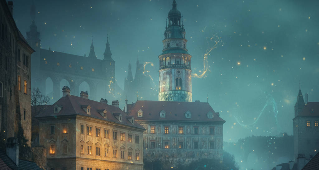 Firefly_Gemini Flash_Enhance the photo with an even more magical, wizarding-world atmosphere inspired by H 134579